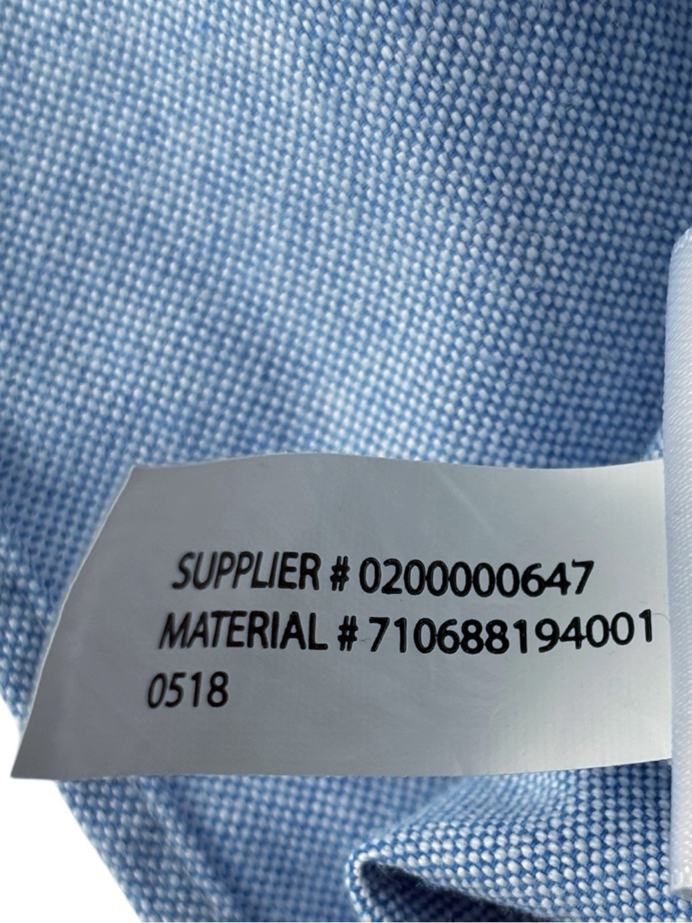 Polo Ralph Lauren Classic Fit Varsity Embroidered blue Oxford Shirt | M - Picture 16 of 16